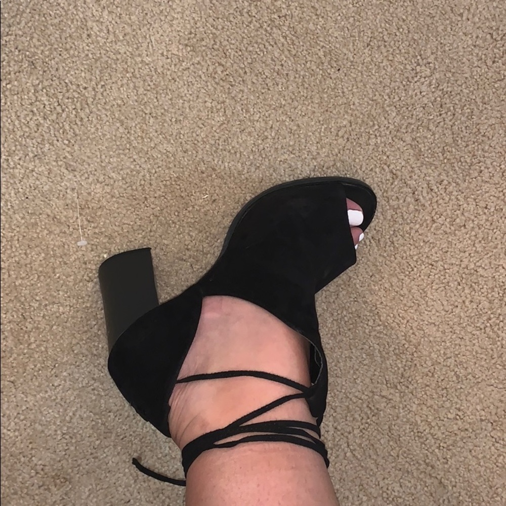 Black booties!
